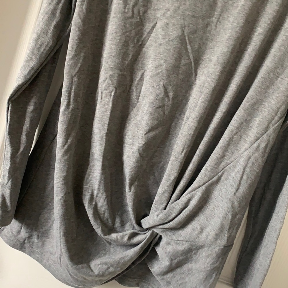 Gray Long Sleeve Shirt